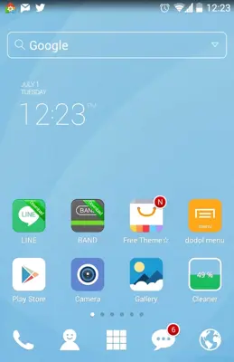 LINE Launcher android App screenshot 0